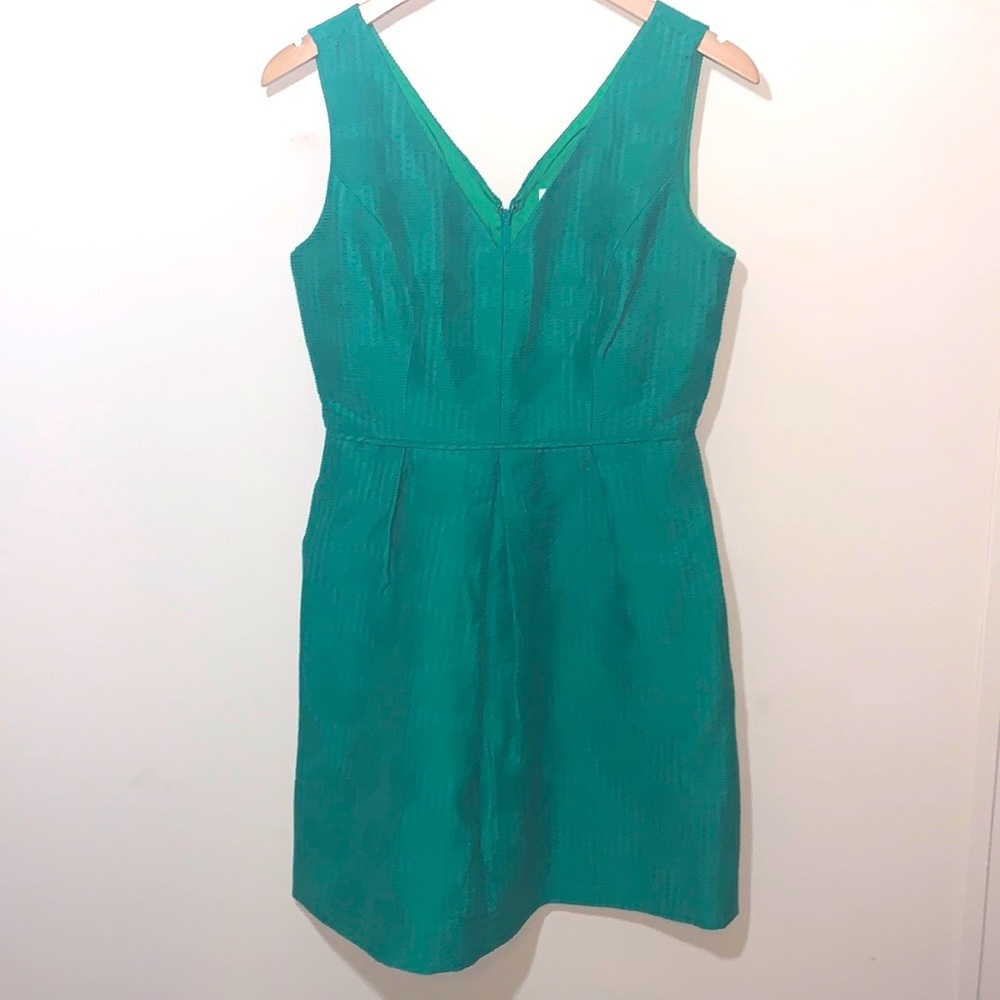 J Crew Emerald Cocktail Dress